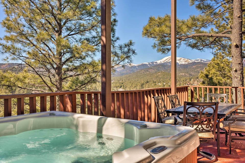 Ruidoso Vacation Rental | 6BR | 5BA | Stairs Required