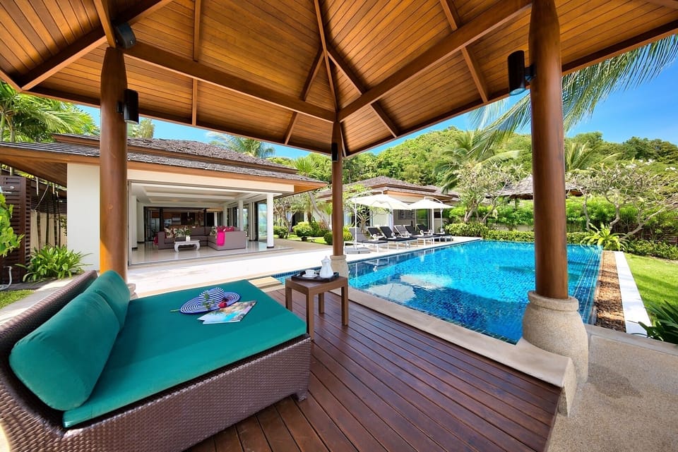 Relax yourself in this outdoor sala.