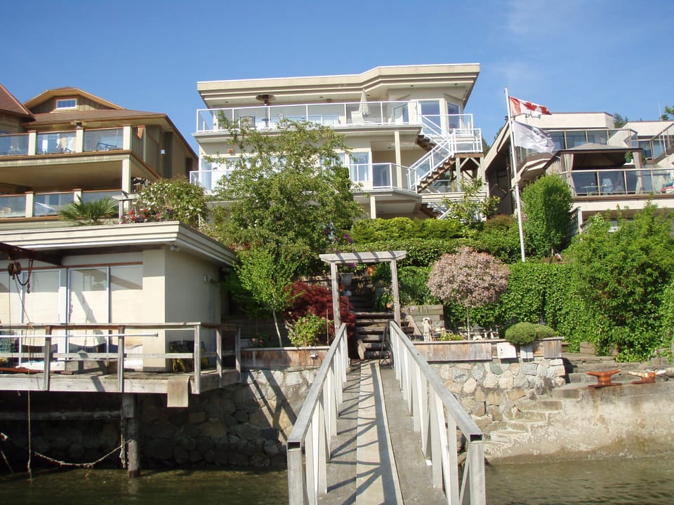 view from patio