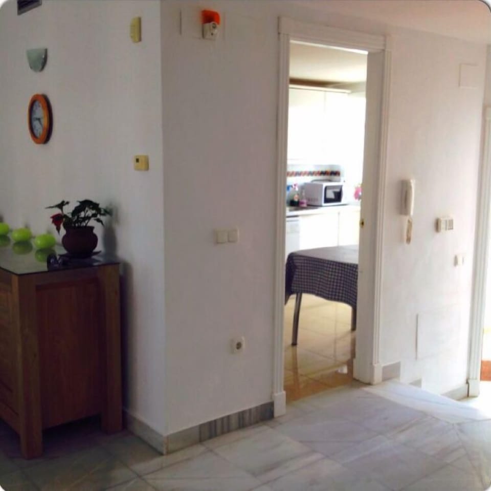 Hallway and Kitchen