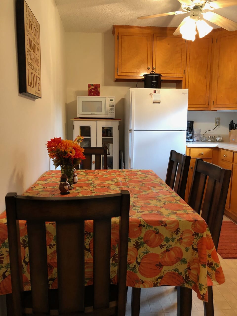 Kitchen has all major appliances including 