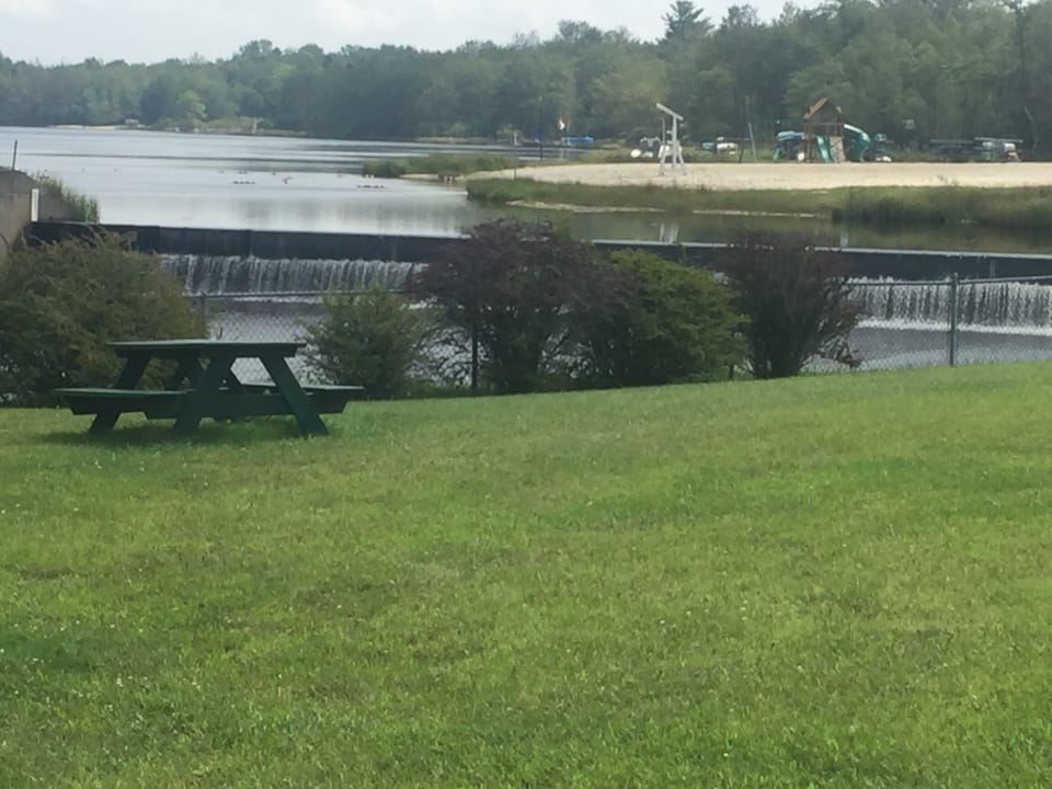 Waterfall on the Main Lake 