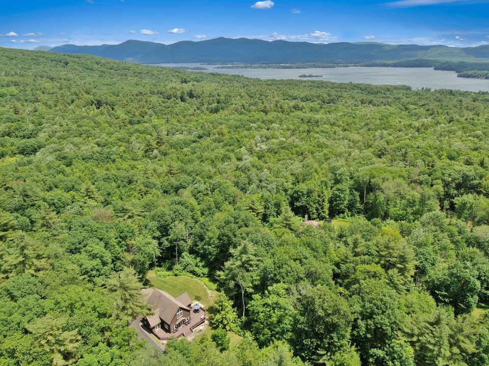 We are approximately 1 mile from Lake George!