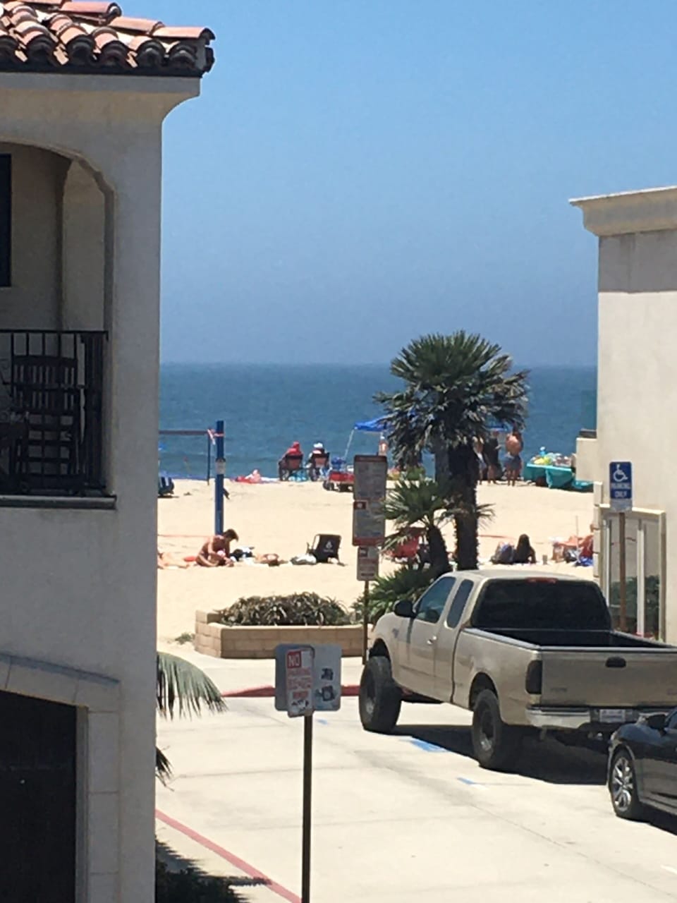 View from balcony