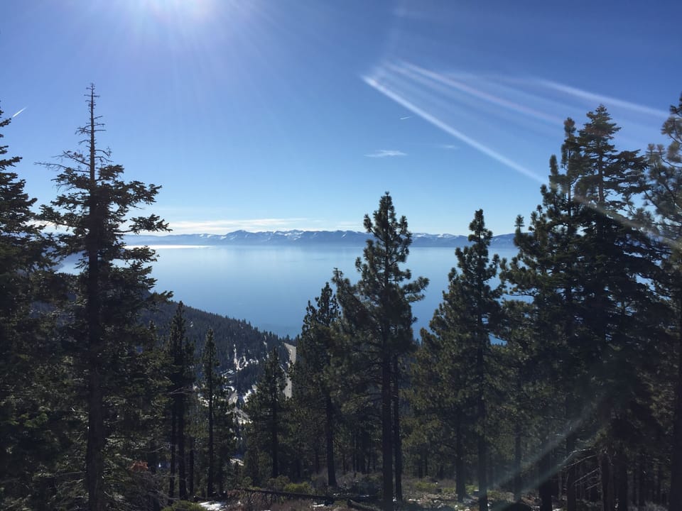 Top of Snowflake Lodge at Diamond Peak Ski Resort