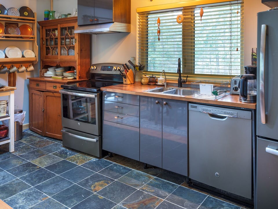 Slate grey appliances easy on eyes