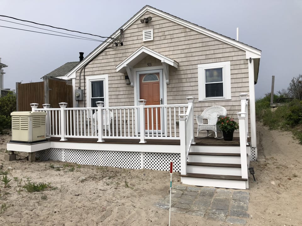 Front of cottage
