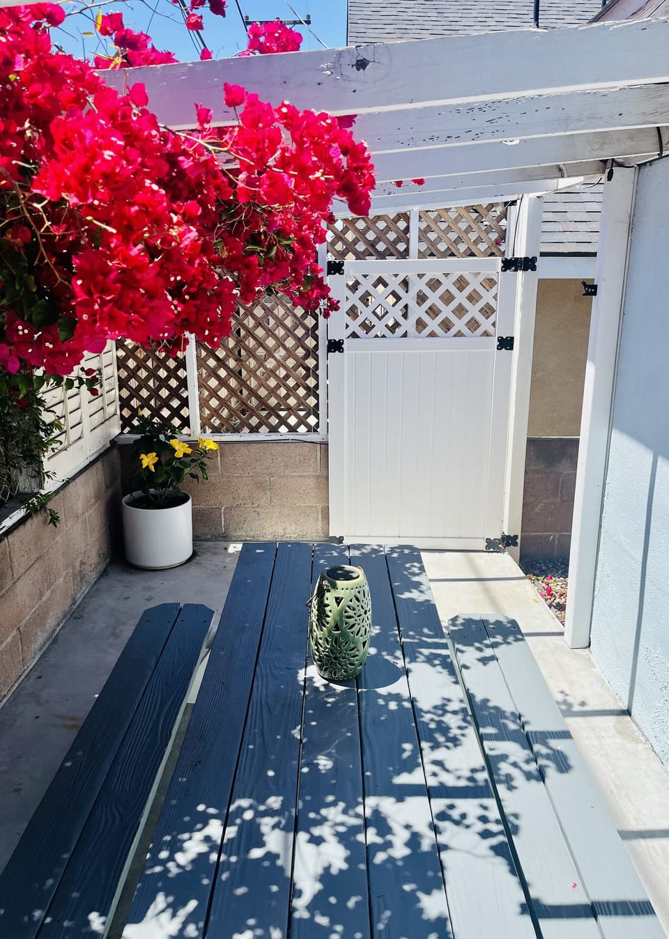 Back patio