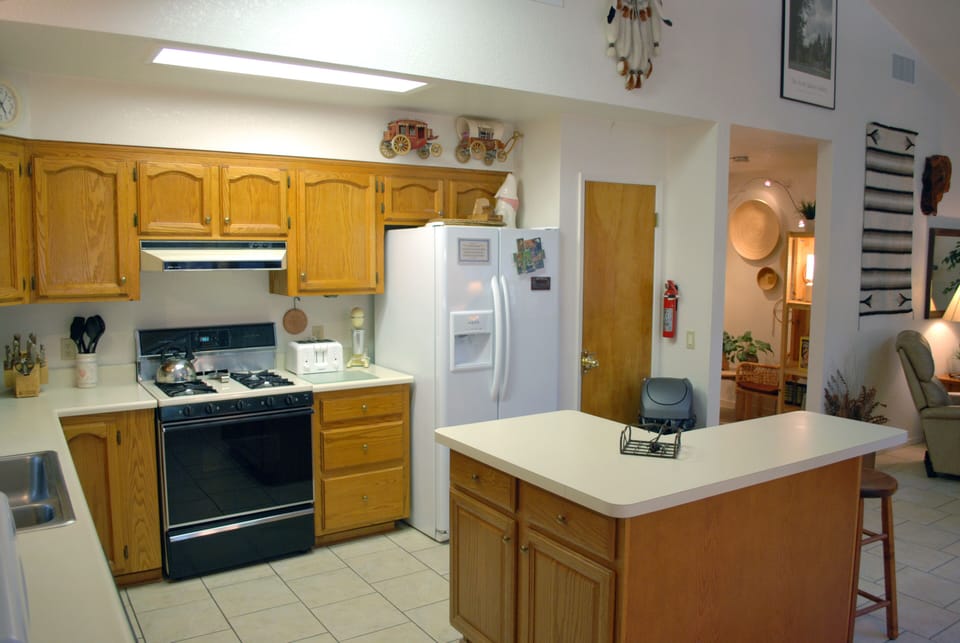 Large open kitchen area