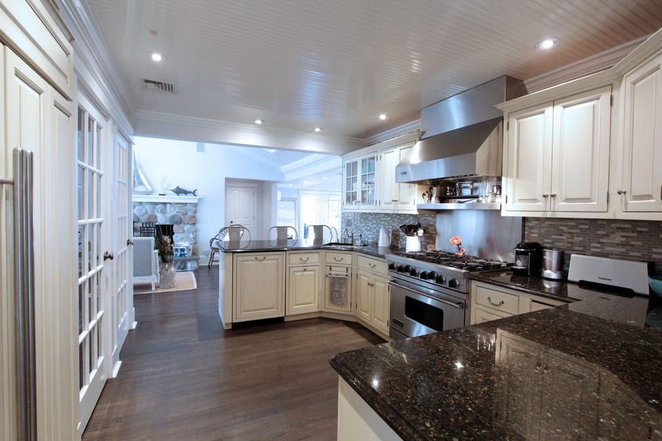 Large, open kitchen perfect for cooking and entertaining.