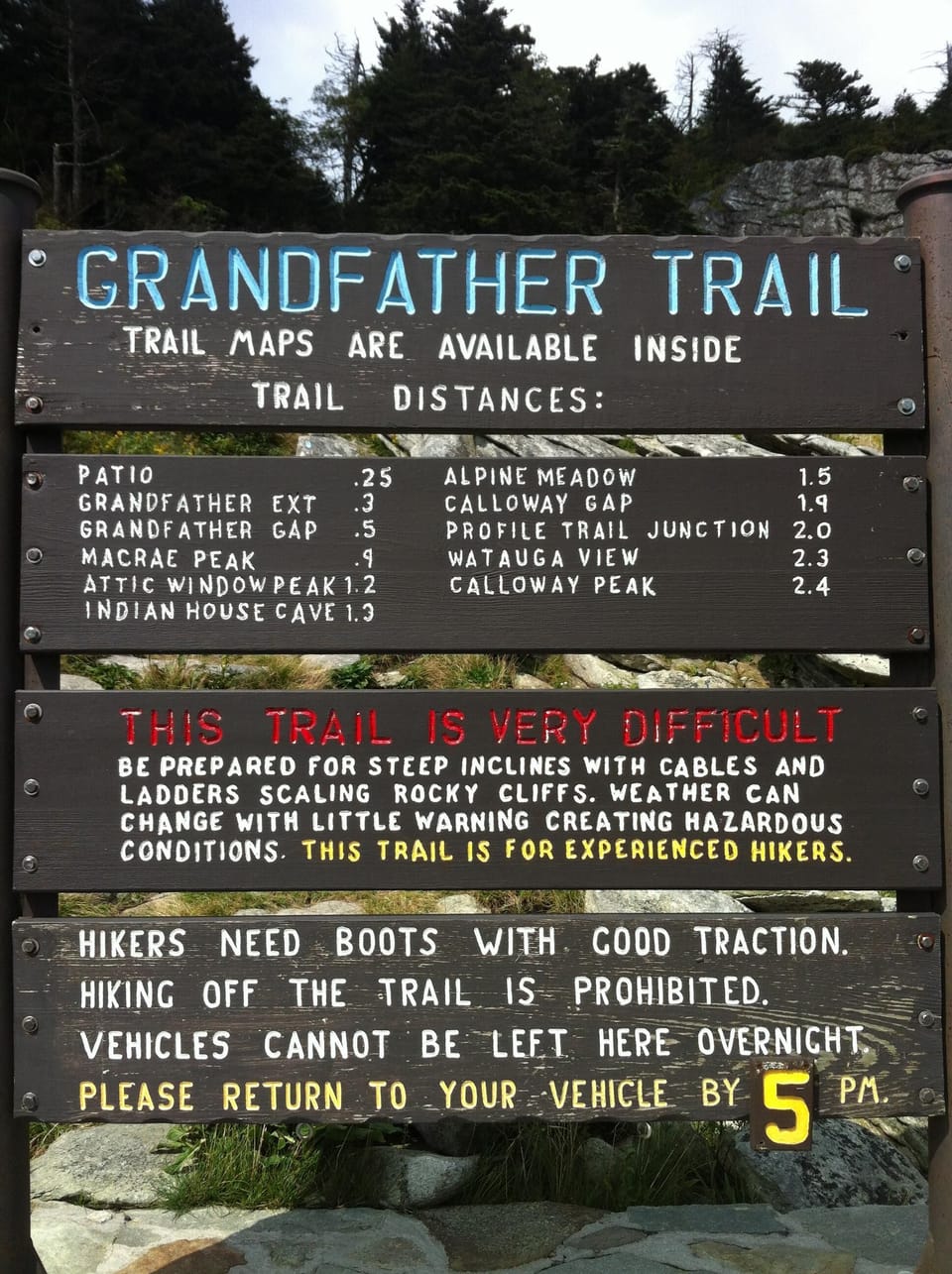 Grandfather Trail