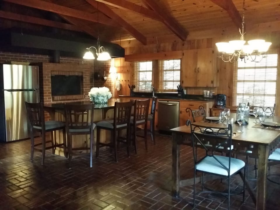 Kitchen and dining room