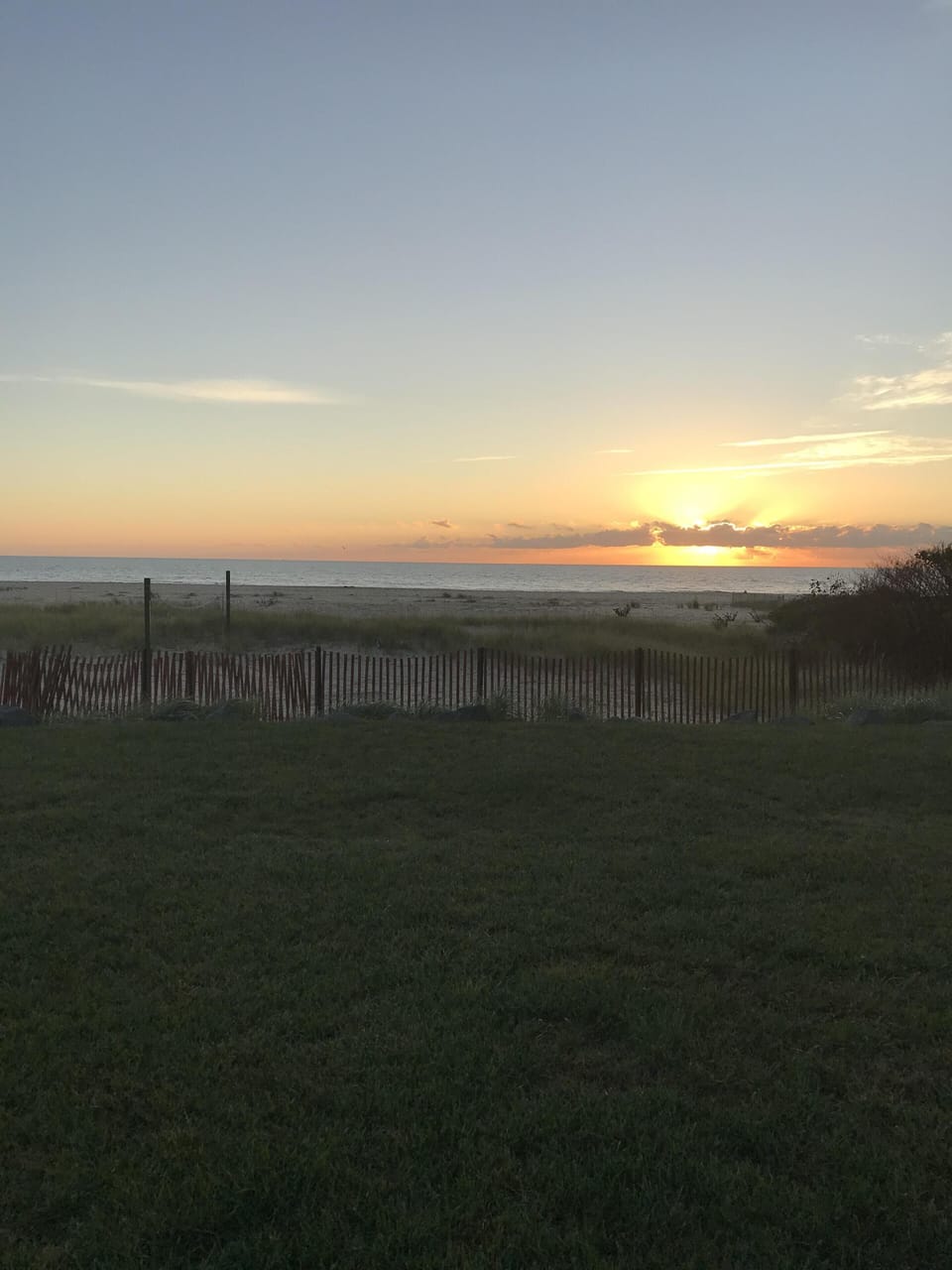 View from Yard Morning Sunrise