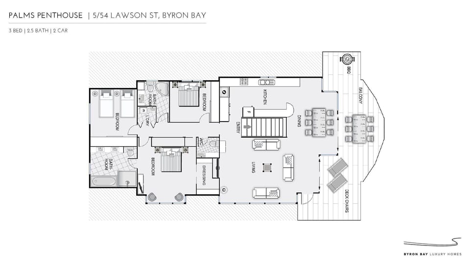 Palms Penthouse Floorplan