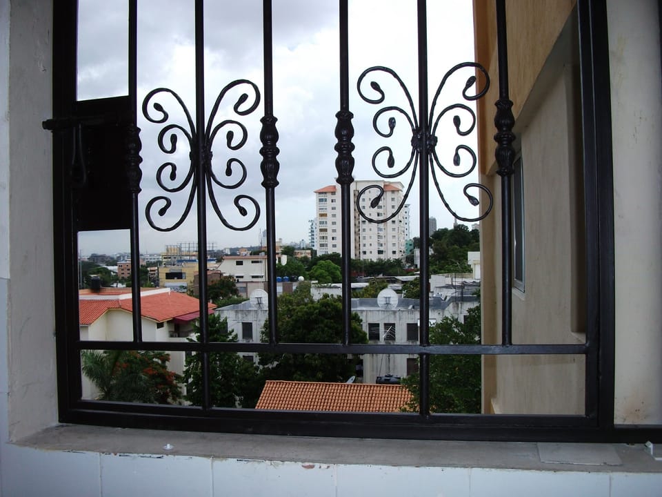 view from rear of apartment