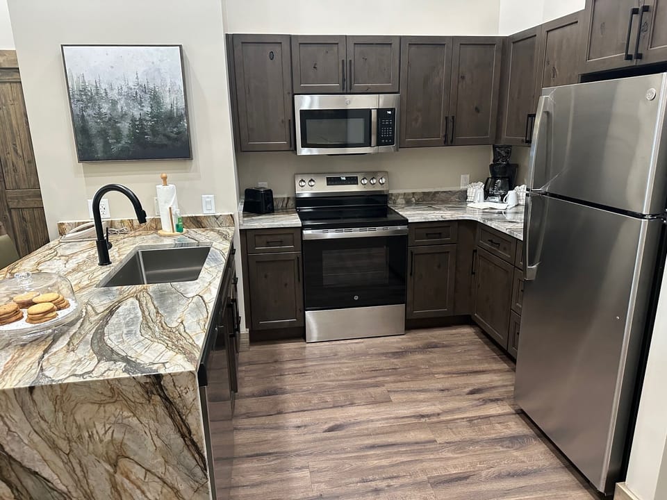 Main kitchen area