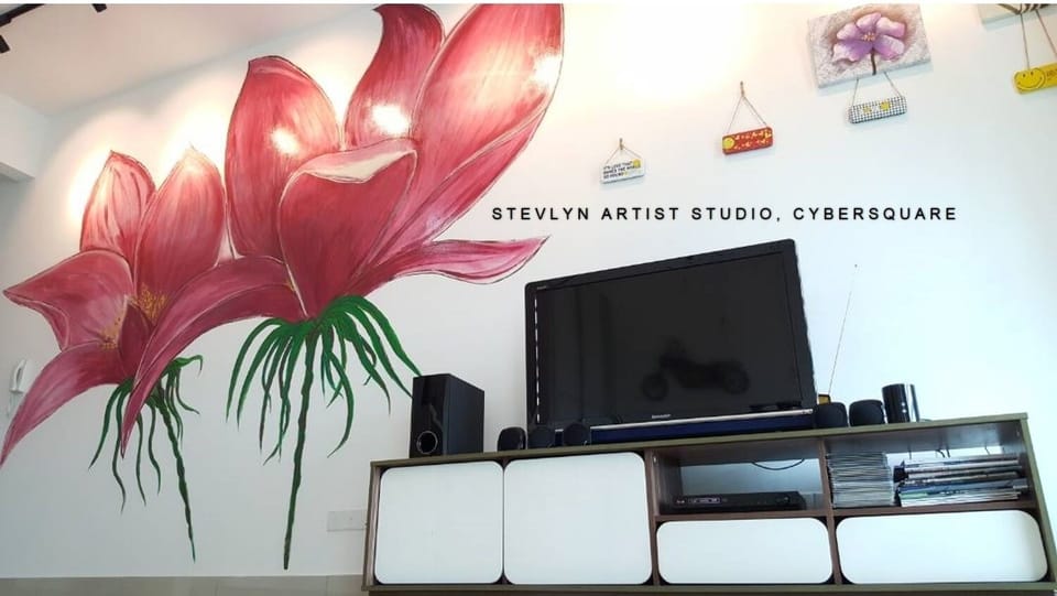 STEVLYN ARTIST STUDIO at CYBERSQUARE