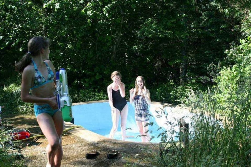 Our very own plunge pool