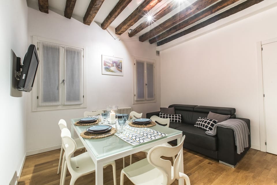 Spacious dining room