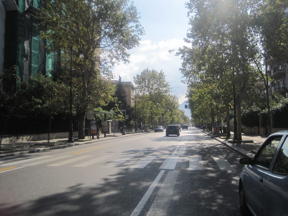 Liberta' street nearby