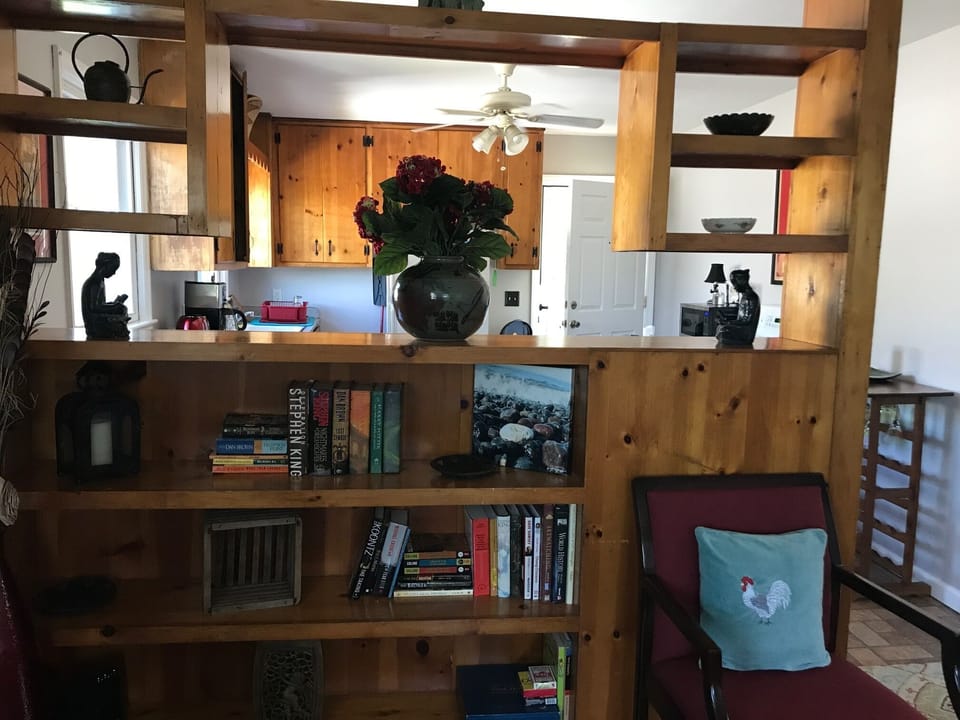 Looking from Living room to kitchen