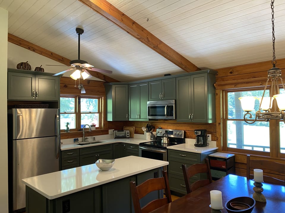 Newly renovated kitchen