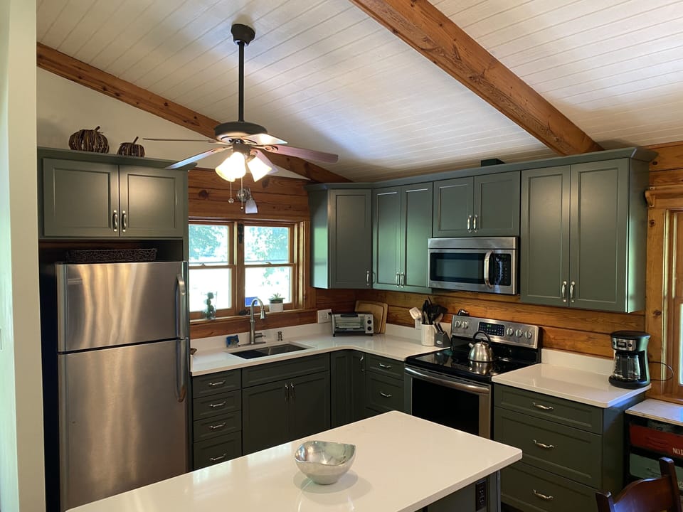Newly renovated kitchen