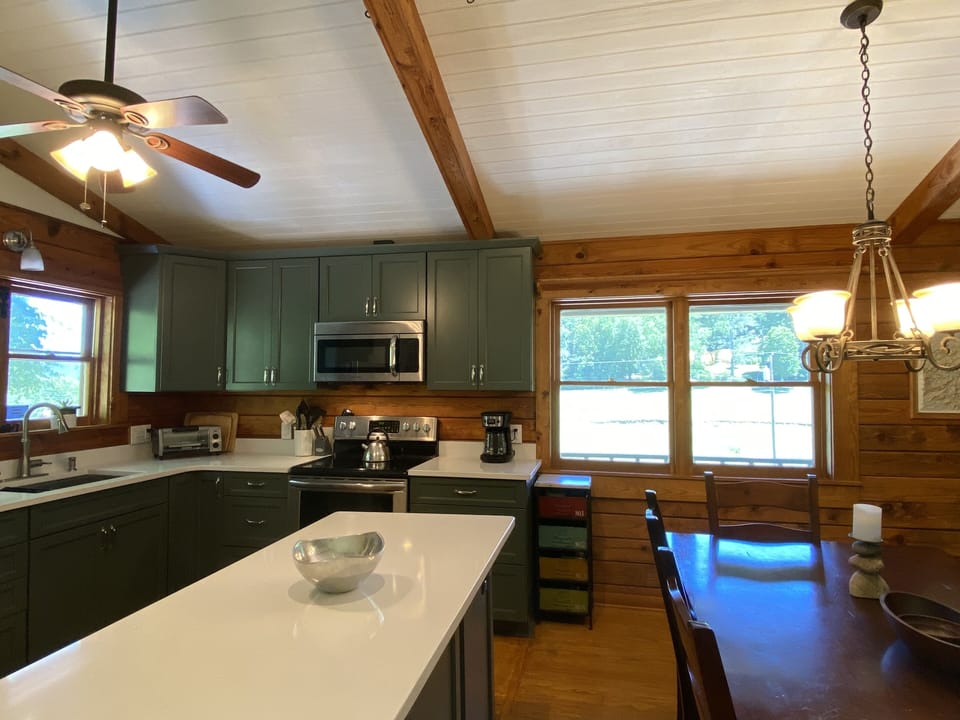 Newly renovated kitchen