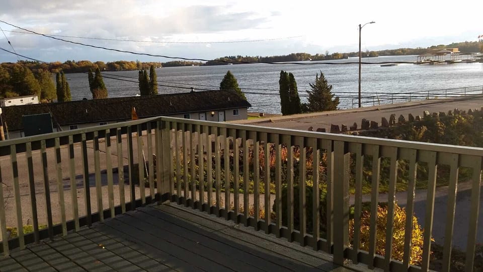 Looking out at the St.Lawrence River 