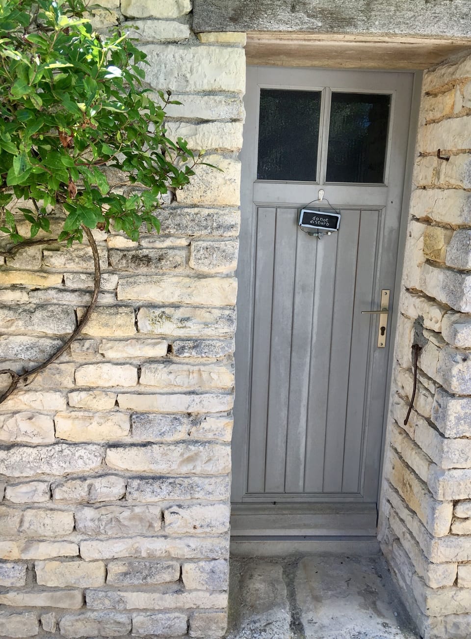 Entrance to pool shower room complete with toilet