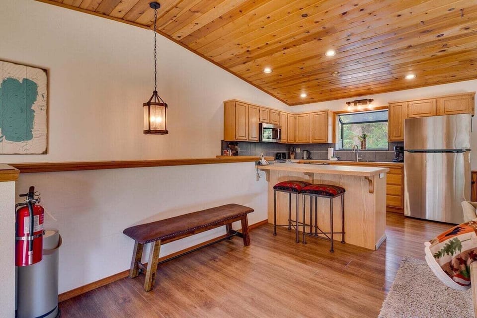 Living room and Kitchen
