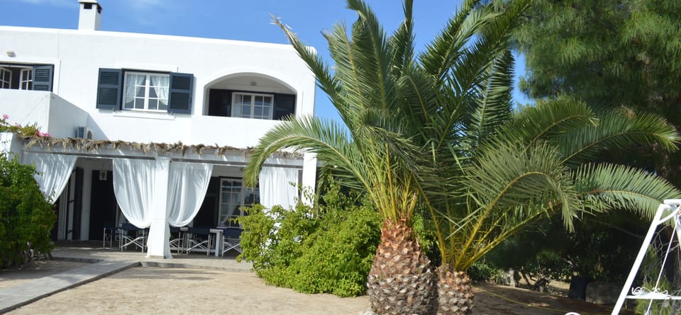 Villa Romance front view of Ground floor, front veranda and part of the garden
