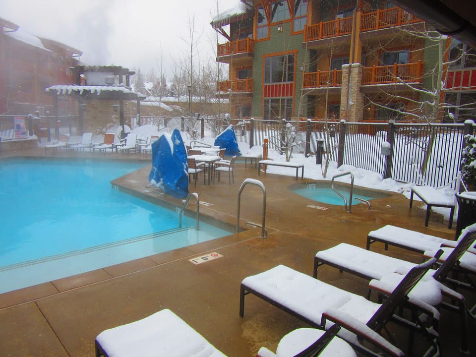 Heated pool, two hot tubs and heated surrounding patio/deck.