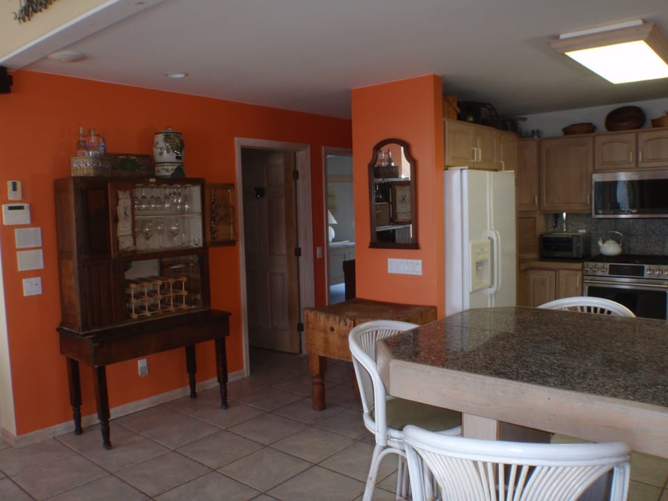 Kitchen and Hall to Master Bedroom