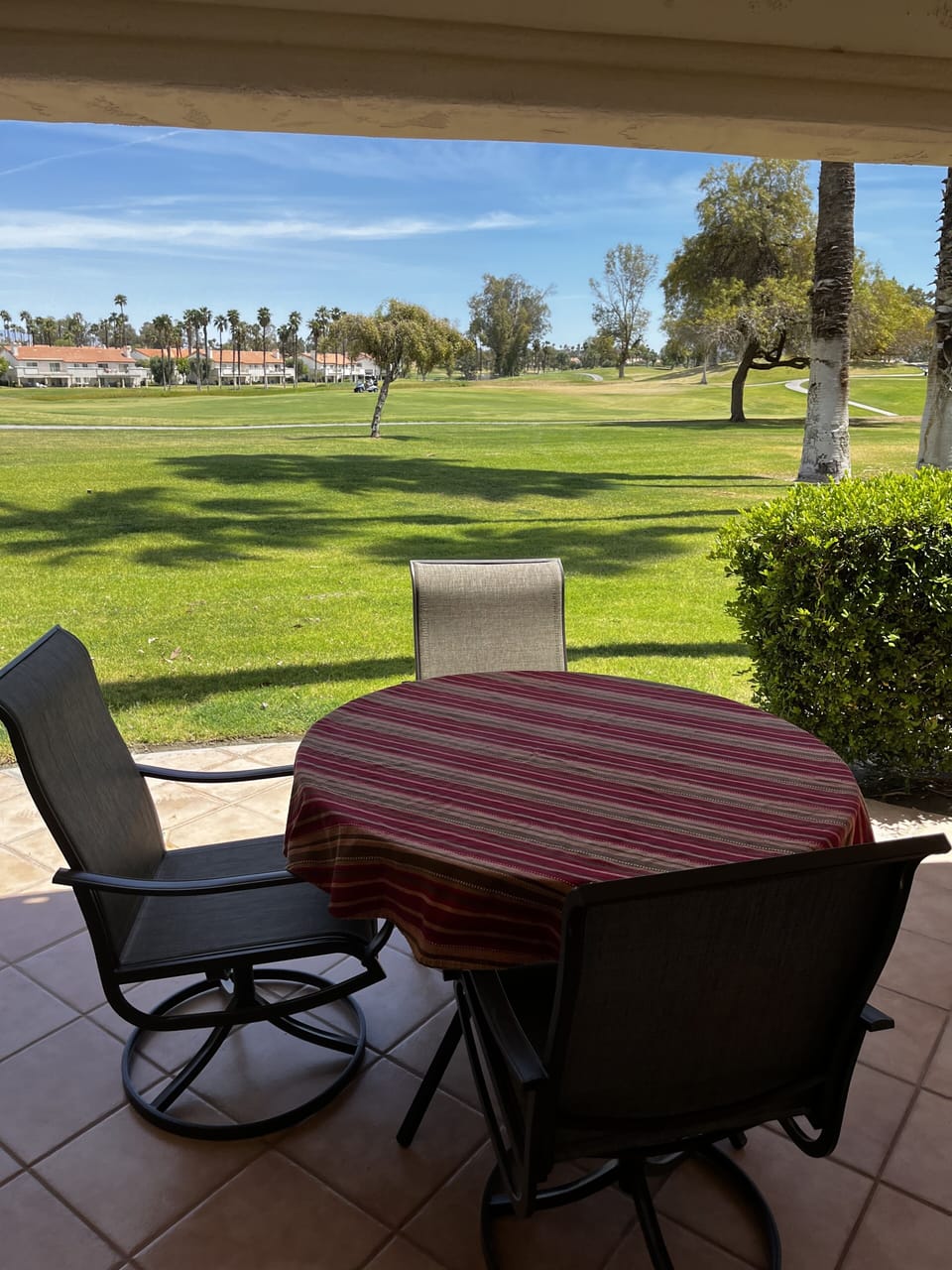 Golf course view