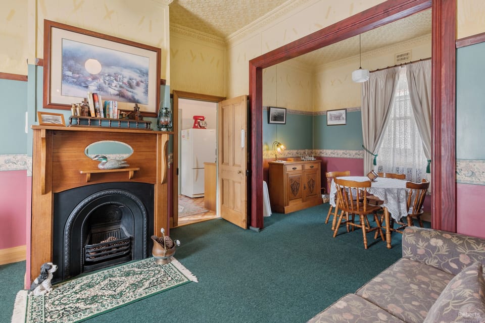 Chimney & Formal Dining Room