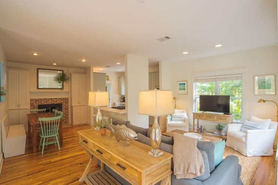 View from entry into main living area