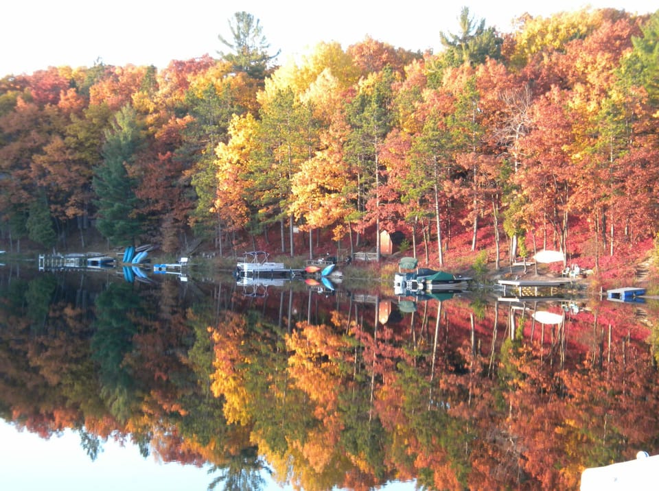 Taken from the deck on a beautiful fall day.