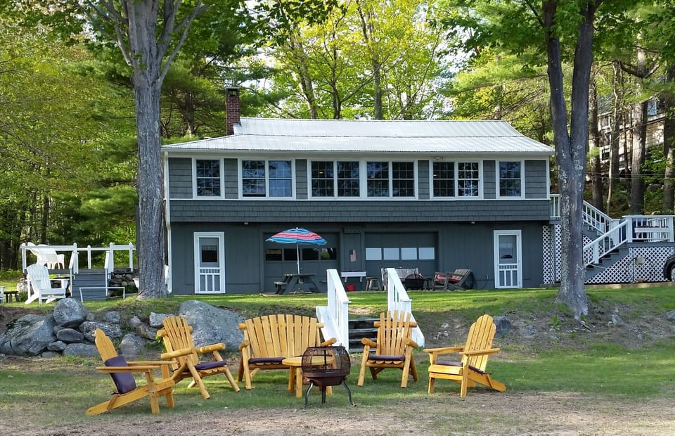 View of the Cottage from the Lake
