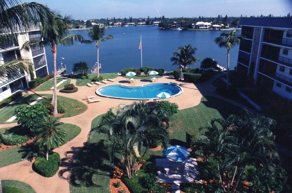 Aerial View of condo property.