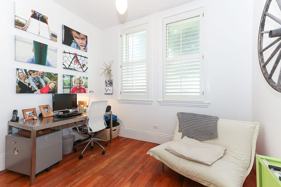 master bedroom office area