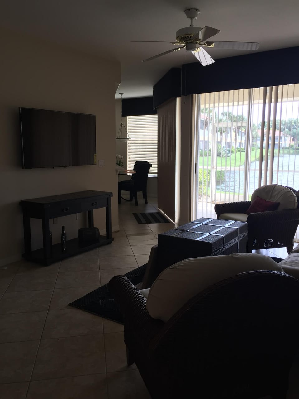 New flat screen TVs throughout condo