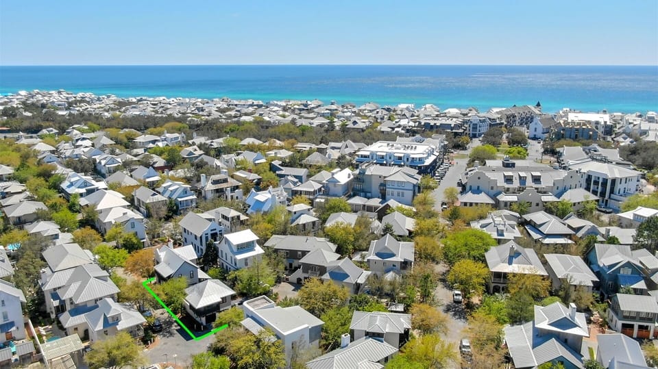 Aerial Views - A Quick Bike Ride to the Tennis Courts & Pro Shop