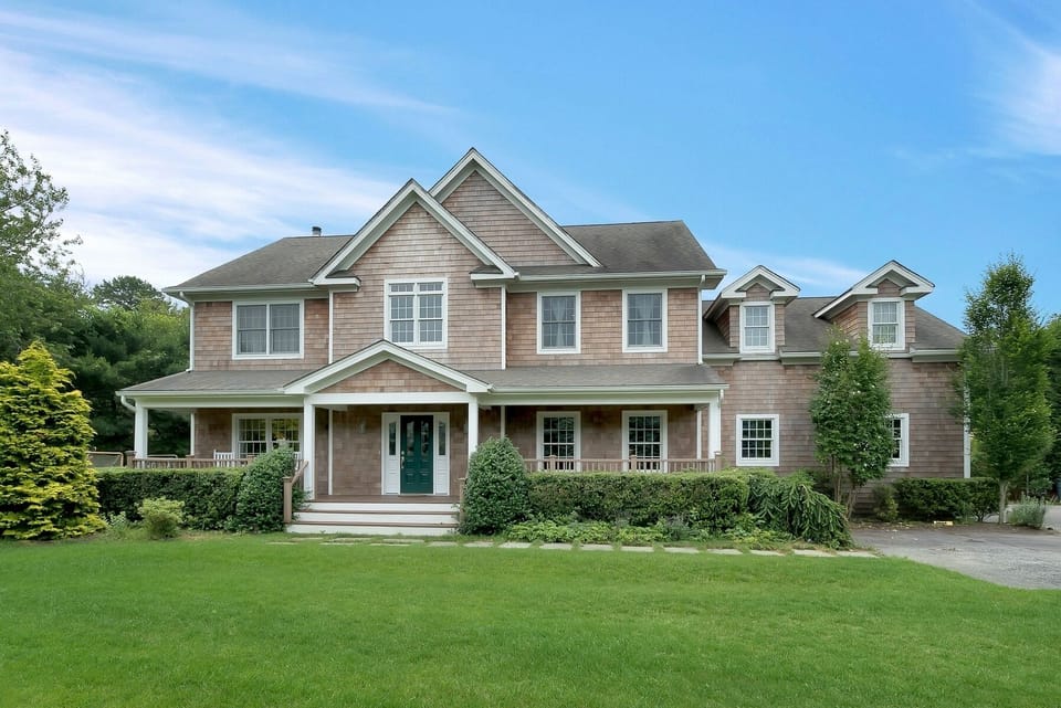 Front view of house