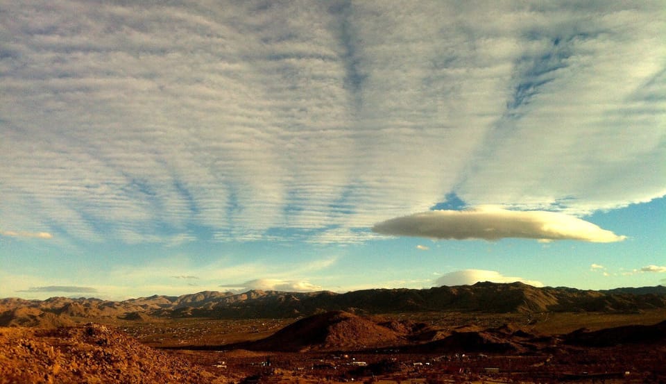 A winter sky
