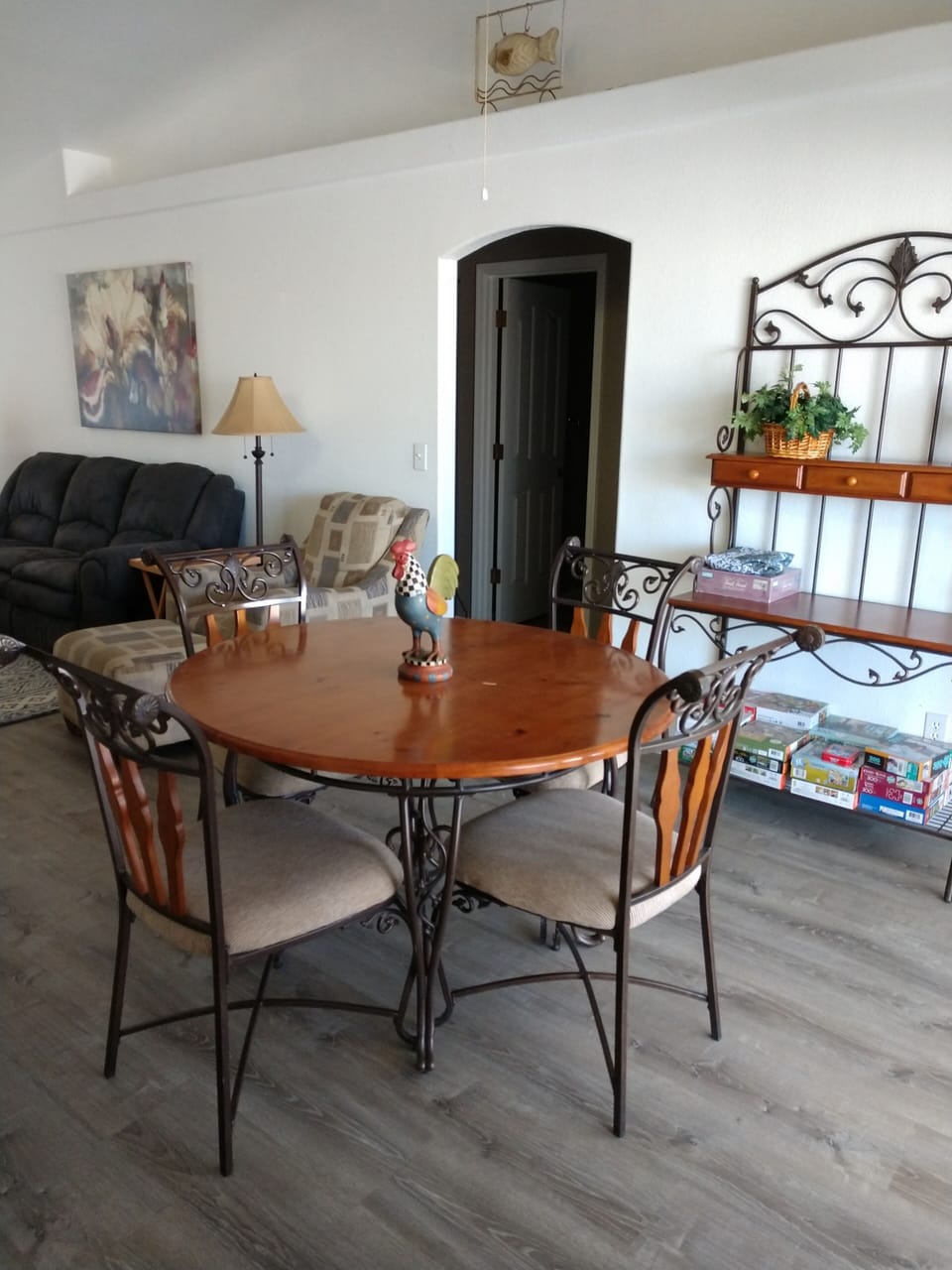 Dining room table and chairs