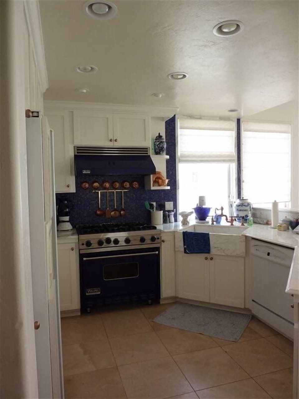 Kitchen with Marble Farm Sink