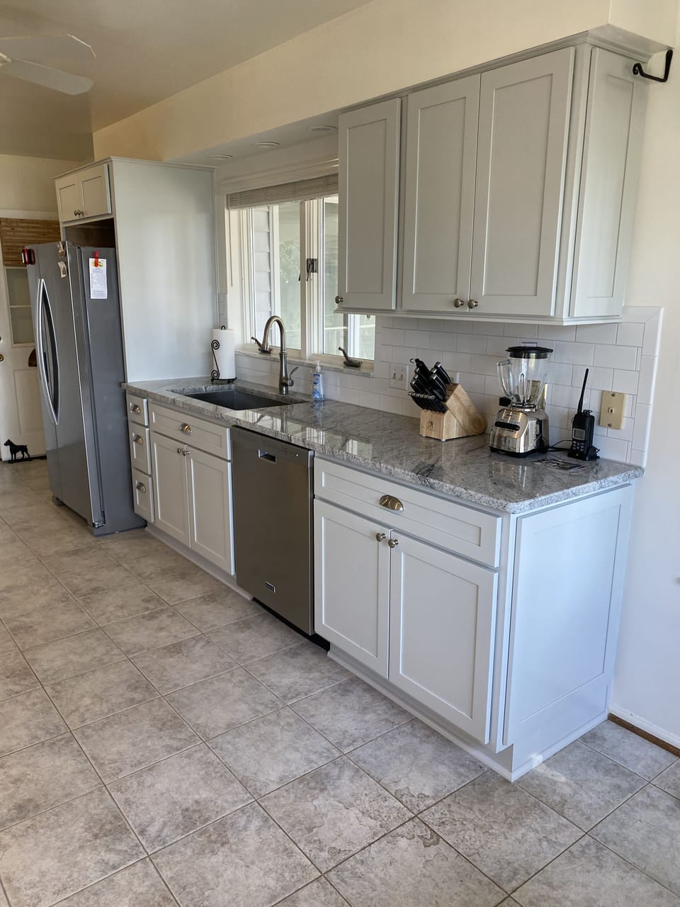 New kitchen cabinets and dishwasher