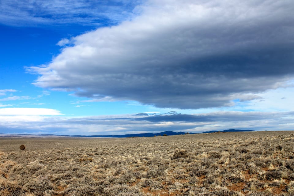 Wide open spaces between the Warner Mts. and Hart Mt.