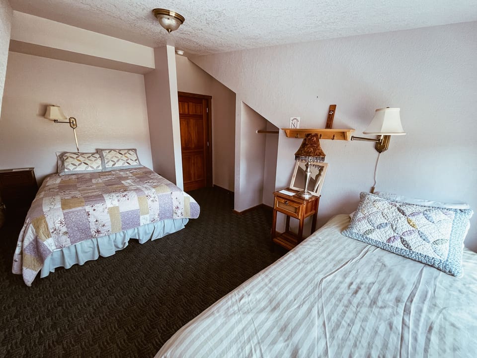 the Lavender Bedroom- 2nd floor upstairs, shared bath